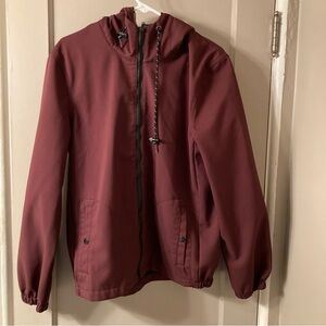 Nomad Brown Full Zip Hooded Jacket